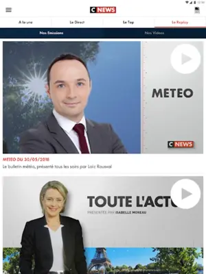 i>TÉLÉ android App screenshot 0