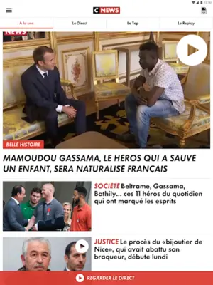 i>TÉLÉ android App screenshot 4